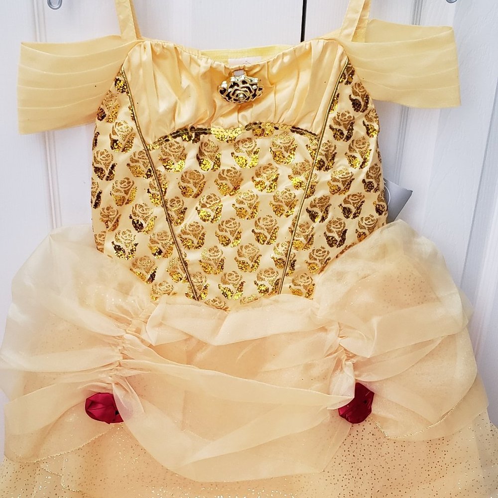 Disney Princess Dress, yellow, size 9/10